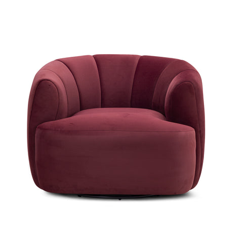 Sabine Lucerne Performance Velvet Swivel Accent Chair - image 3