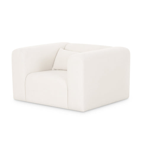 Juliette Valois Cream Performance Chenille Accent Chair - image 3