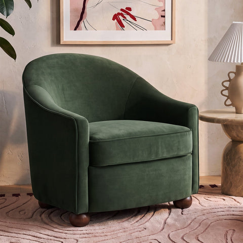 Delphine Chantilly Performance Velvet Accent Chair - image 2