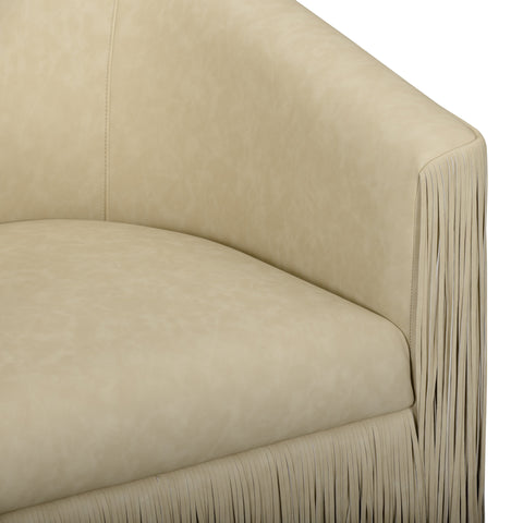 Solene Sorrento Performance Vegan Leather Swivel Accent Chair - image 7
