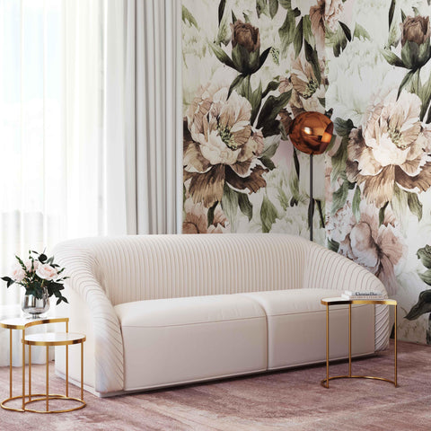 Solene Versailles 90.6" Pleated Performance Velvet Sofa by Inspire Me! Home Decor - image 2