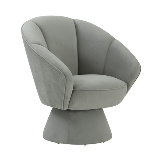 Misty Grey Accent Chair