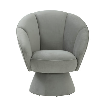 Misty Grey Accent Chair