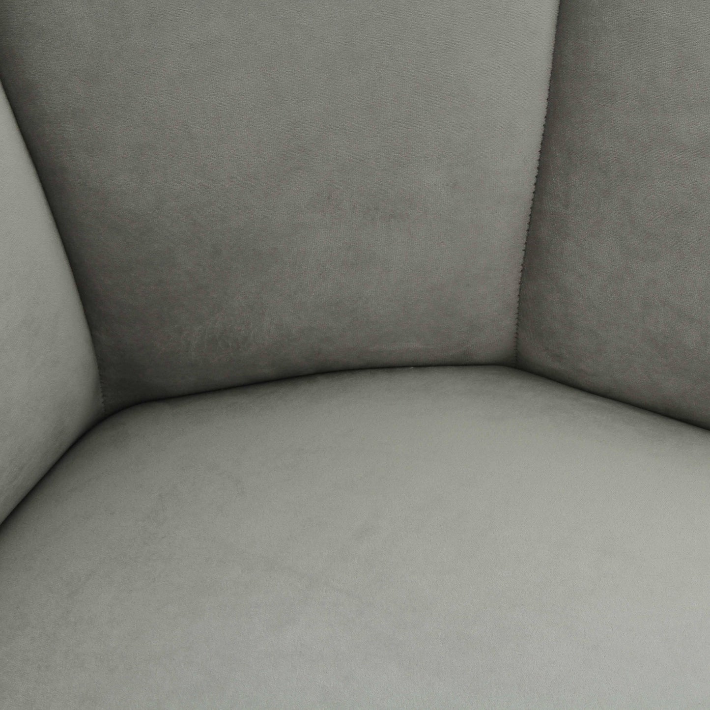 misty grey accent chair