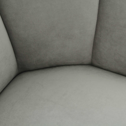 Misty Grey Accent Chair