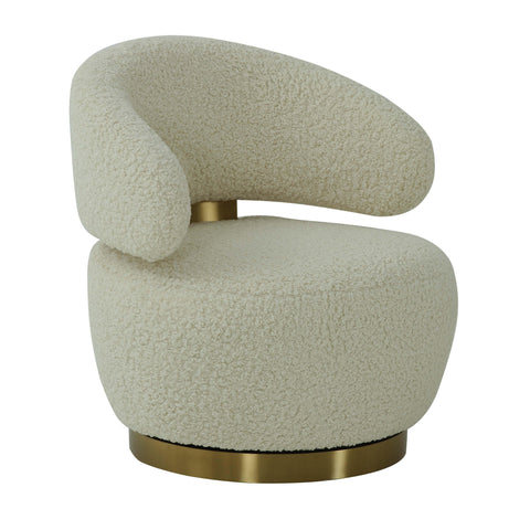 Arielle Beaumont Performance Fabric Swivel Accent Chair - image 1
