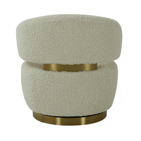 Arielle Beaumont Performance Fabric Swivel Accent Chair - image 4