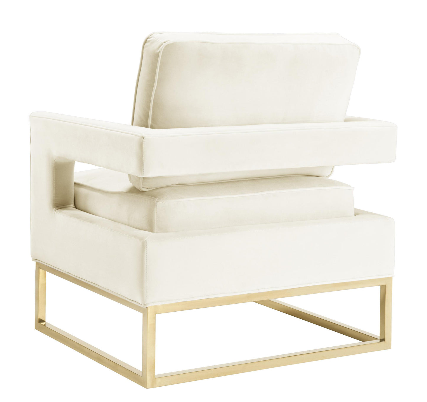 josephine cream velvet chair