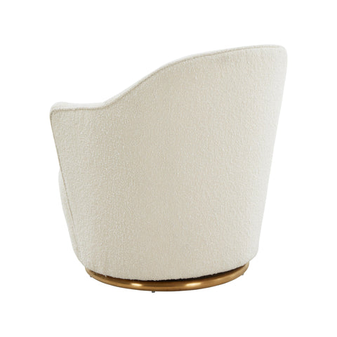 Welsh Boucle Swivel Chair
