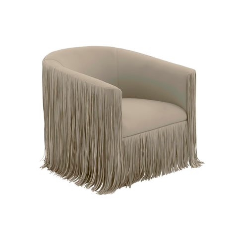 Solene Sorrento Performance Vegan Leather Swivel Accent Chair - image 1