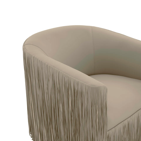 Solene Sorrento Performance Vegan Leather Swivel Accent Chair - image 5
