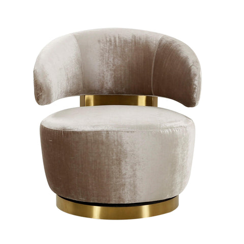 Arielle Beaumont Performance Fabric Swivel Accent Chair - image 3