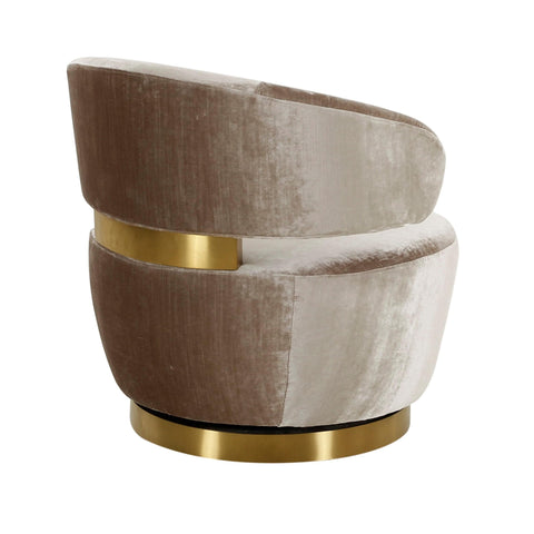 Arielle Beaumont Performance Fabric Swivel Accent Chair - image 4