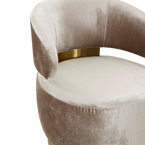 Arielle Beaumont Performance Fabric Swivel Accent Chair - image 5
