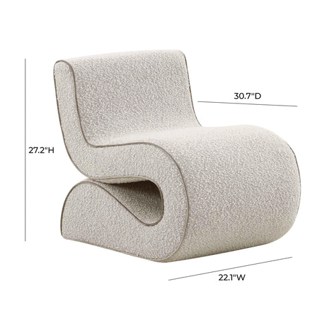 Genevieve Sorrento Performance Fabric Accent Chair - image 6