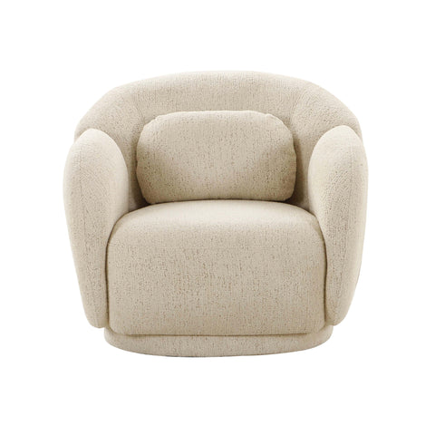 Cruella Cream Boucle Accent Chair