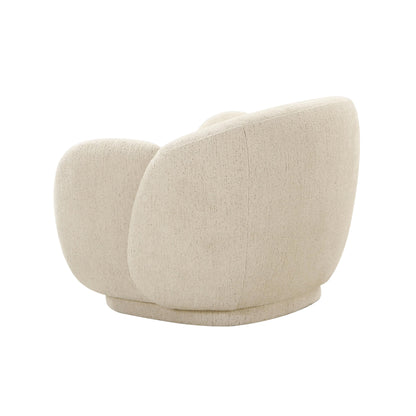 Cruella Cream Boucle Accent Chair