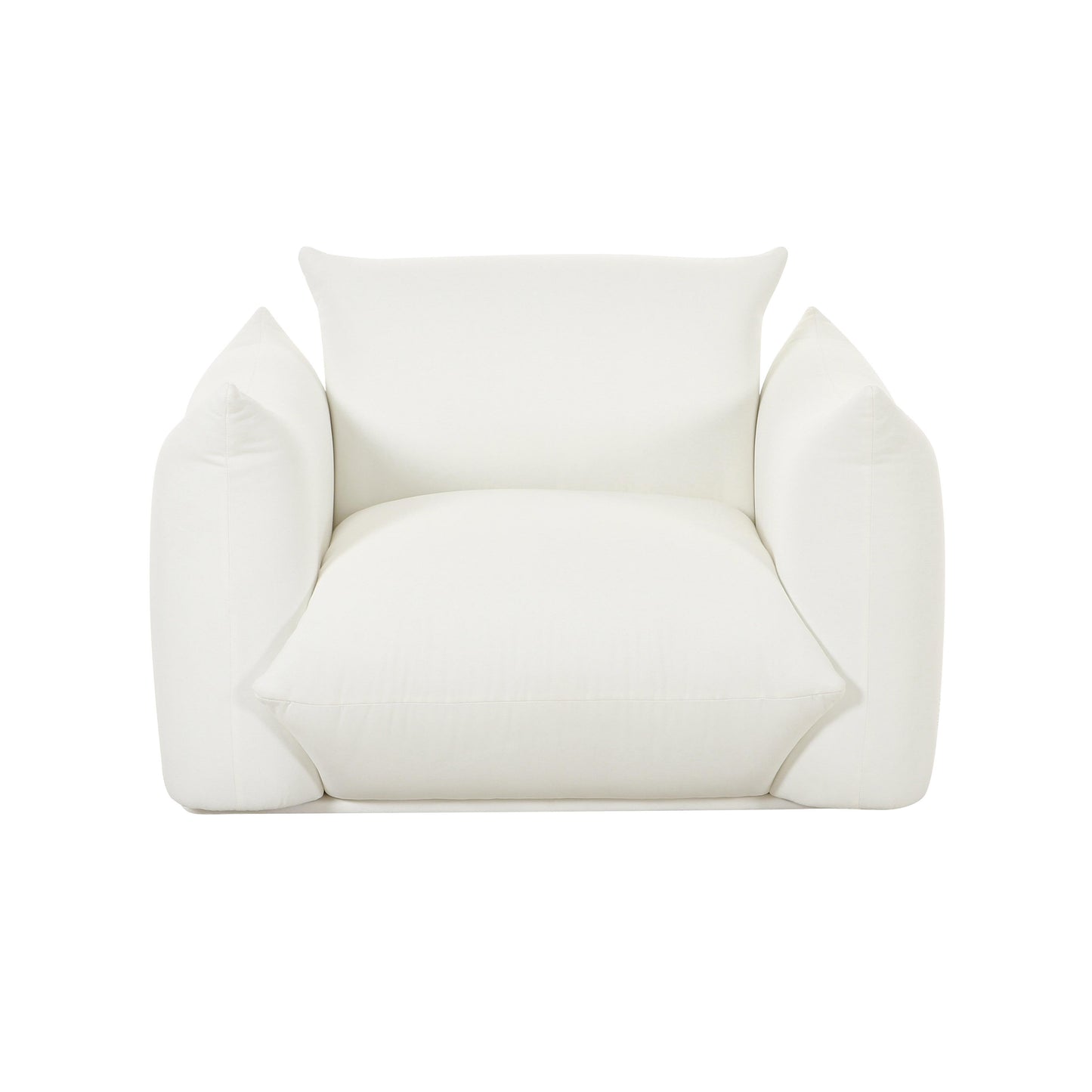 karol tropez pearl stuffed armchair