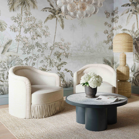 Margaux Marlowe Natural Rattan Floor Lamp - image 2