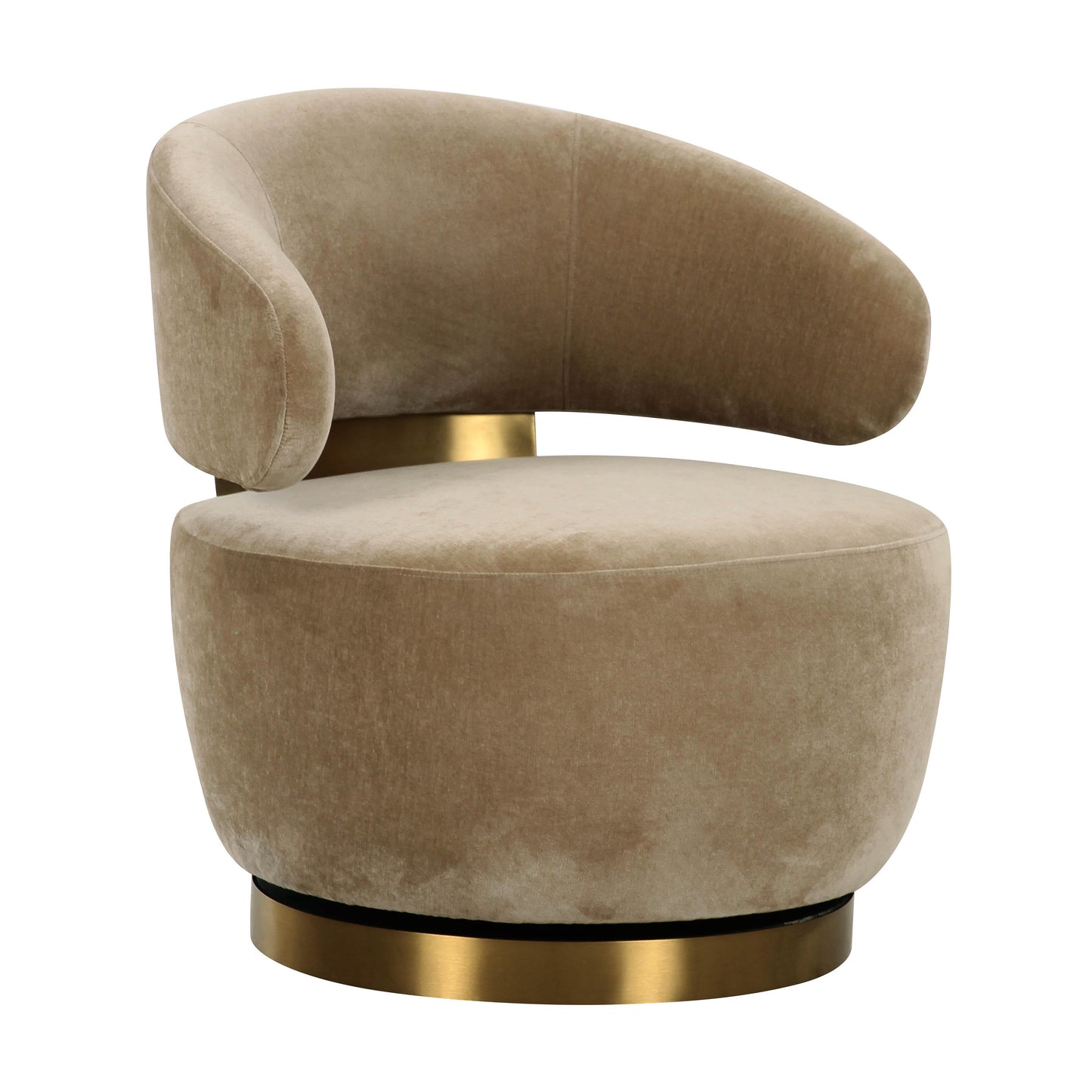 keelee oat recycled fabric swivel chair