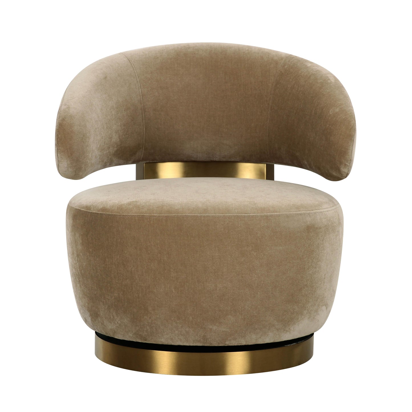 keelee oat recycled fabric swivel chair