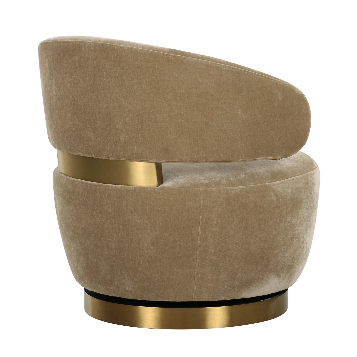 keelee oat recycled fabric swivel chair