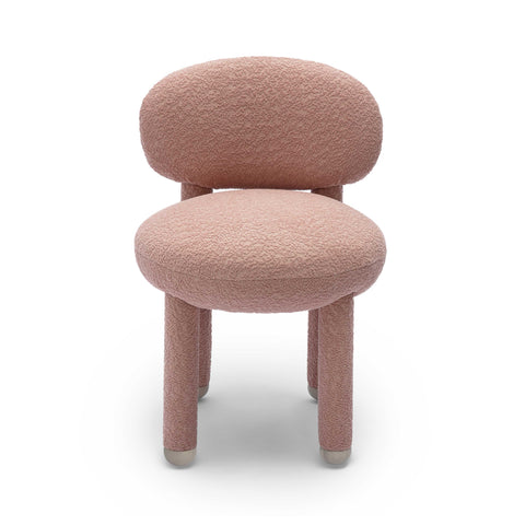 Mason Rose Pink Performance Boucle Side Chair