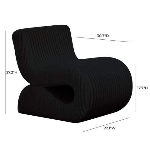 Genevieve Sorrento Performance Oversized Corduroy Accent Chair - image 5