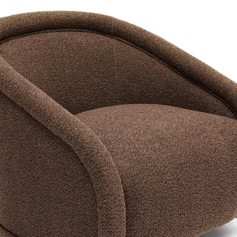 Camille Siena Performance Boucle Swivel Accent Chair - image 5
