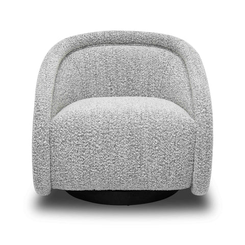 Camille Siena Performance Boucle Swivel Accent Chair - image 3