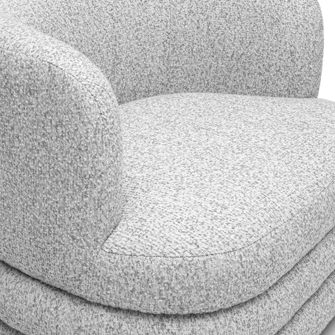 Noemie Bellamy Heavy Performance Boucle Swivel Hotel Lounge Chair - image 5