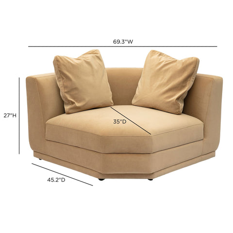 Alessia Rivoli Modular Corner Wedge - image 6