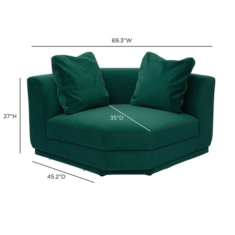 Alessia Rivoli Modular Corner Wedge - image 6