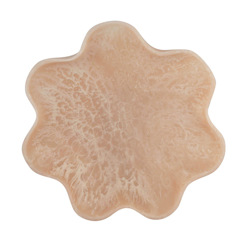 Aurelia Orleans Grapefruit Pink Resin Star Tray - image 2