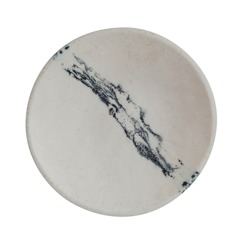 Delphine Lucerne  Black &amp; White Resin Serving Plate - image 2