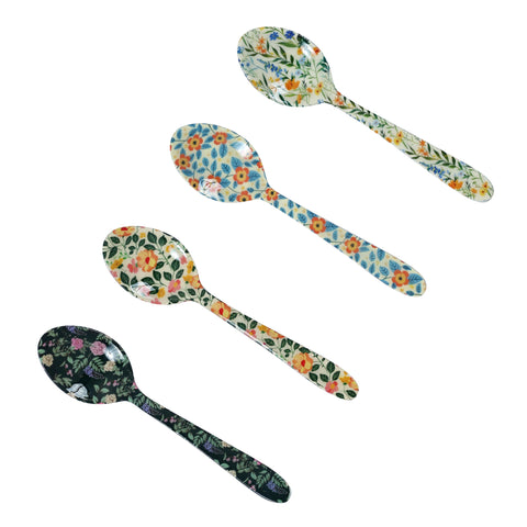 Genevieve Rivoli Tea Spoons in Mixed Garden Prints - Set of 4 - image 2