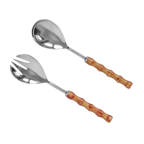Leonie Beaumont Stainless Steel Salad Serving Spoons - Set of 2 - image 2