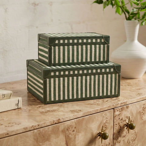 Noemie Marlowe Cotton Jute Contract-Grade Keepsake Box Set - image 2