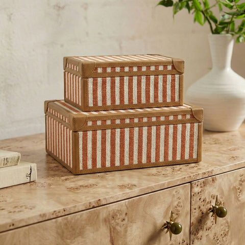 Noemie Marlowe Cotton Jute Contract-Grade Keepsake Box Set - image 3