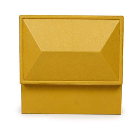 Isabelle Marlowe Mustard Yellow Vegan Leather Contract-Grade Jewelry Box - image 10