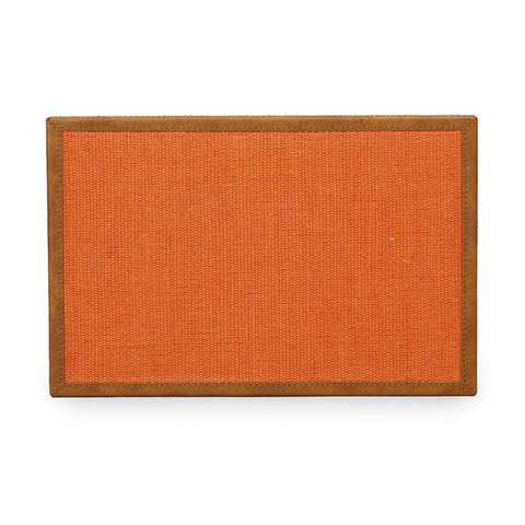 Anais Arden Orange Cotton Jute Contract-Grade Jewelry Box - image 8