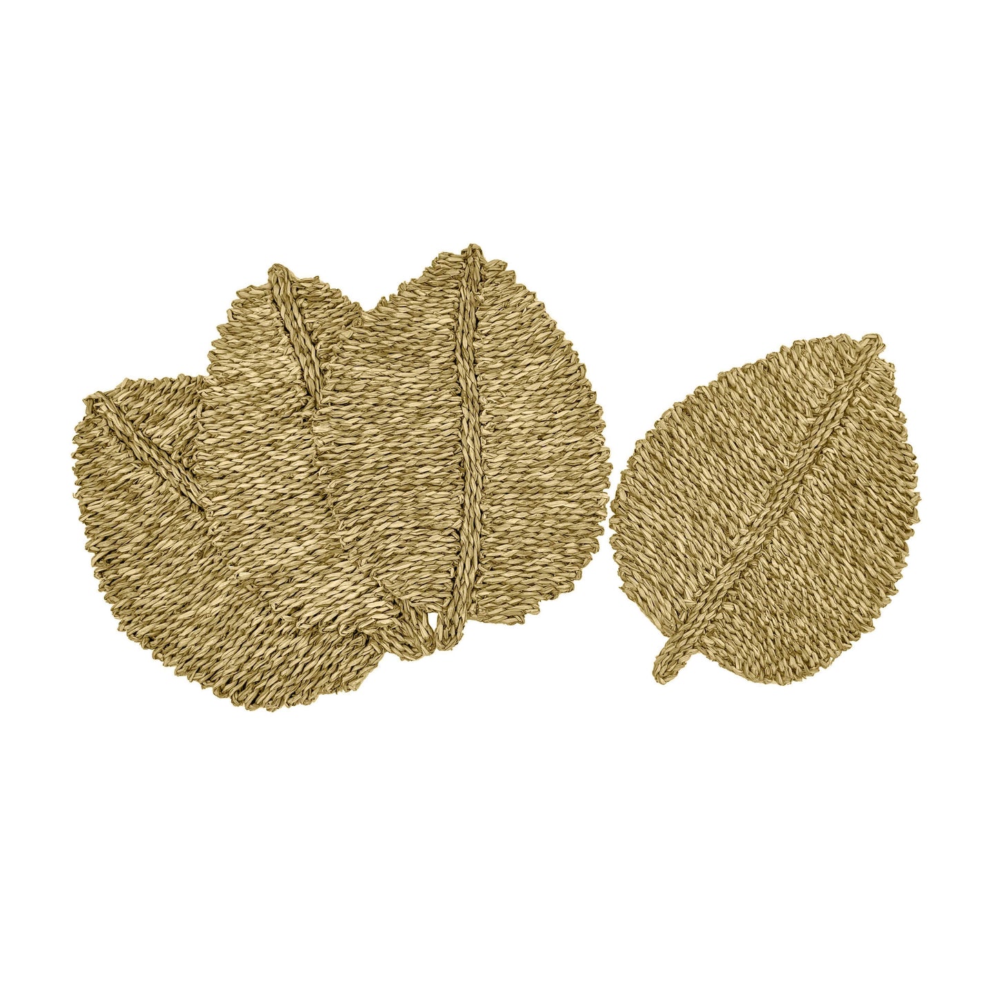 athena natural seagrass placemat - set of 4