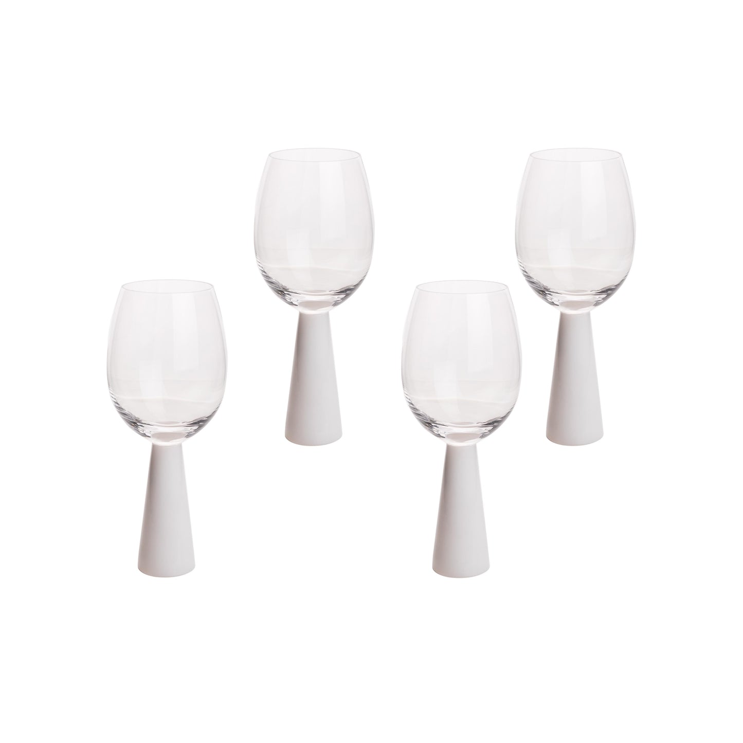 serengeti white wine glasses - set of 4