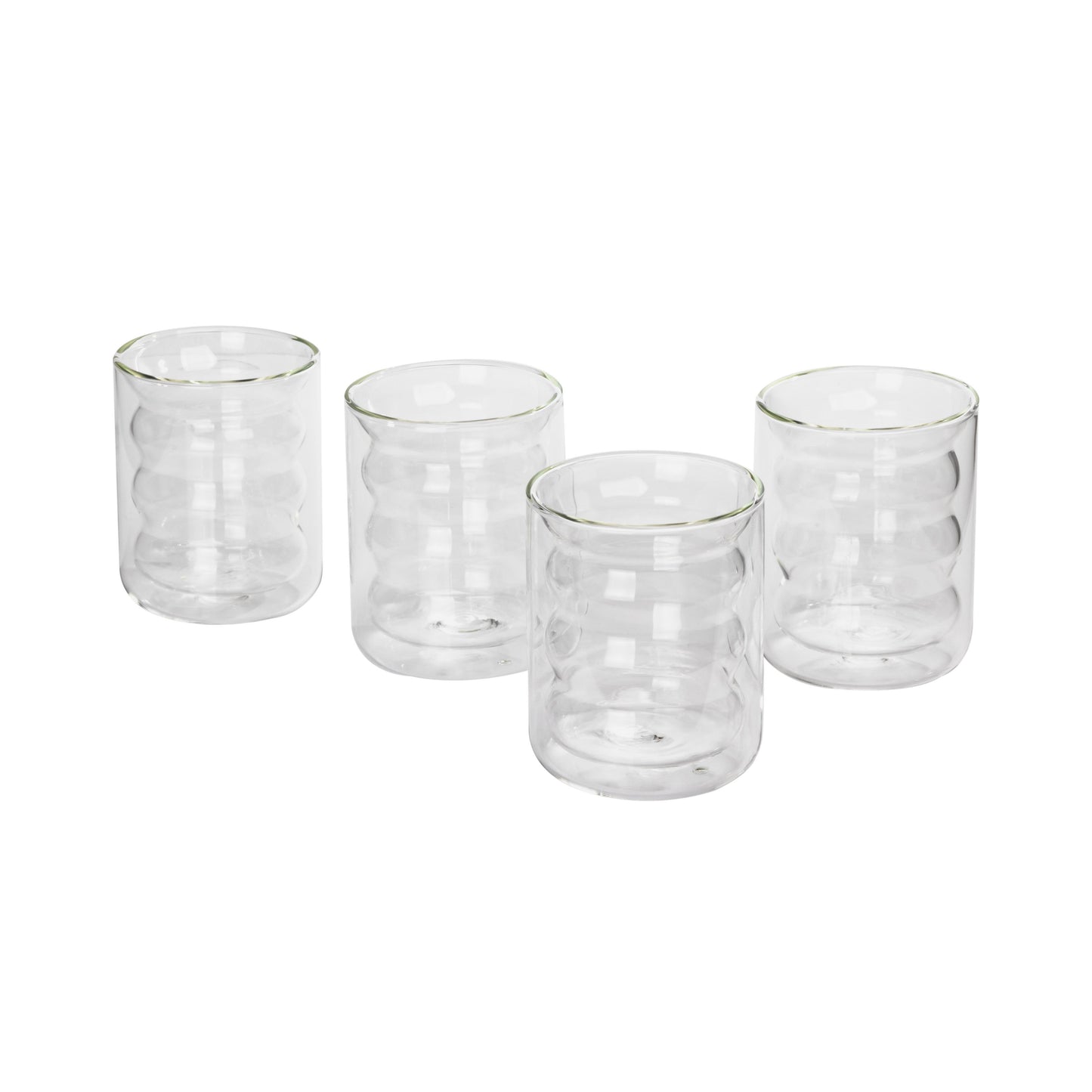 caren clear water glass - set of 4