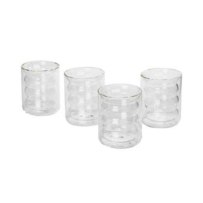 Caren Clear Water Glass - Set of 4