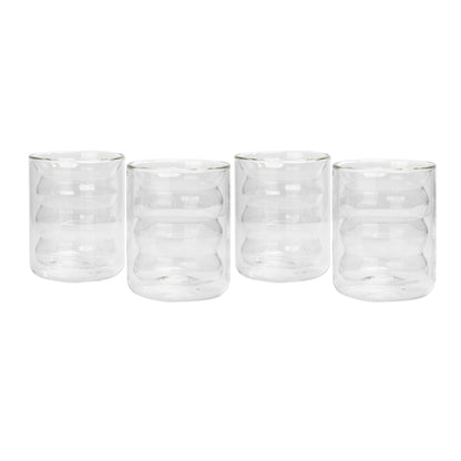 Caren Clear Water Glass - Set of 4