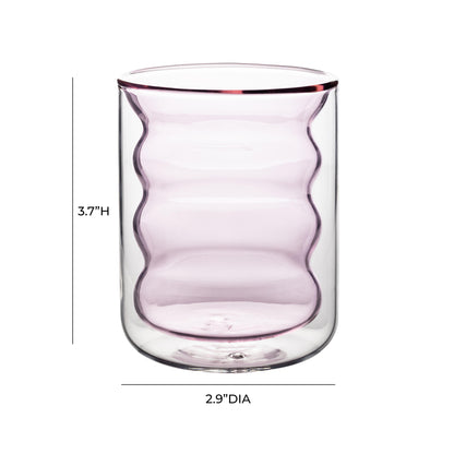 Caren Blush Water Glass - Set of 4