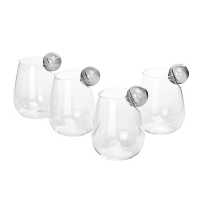 Violette Clear Water Glass - Set of 4