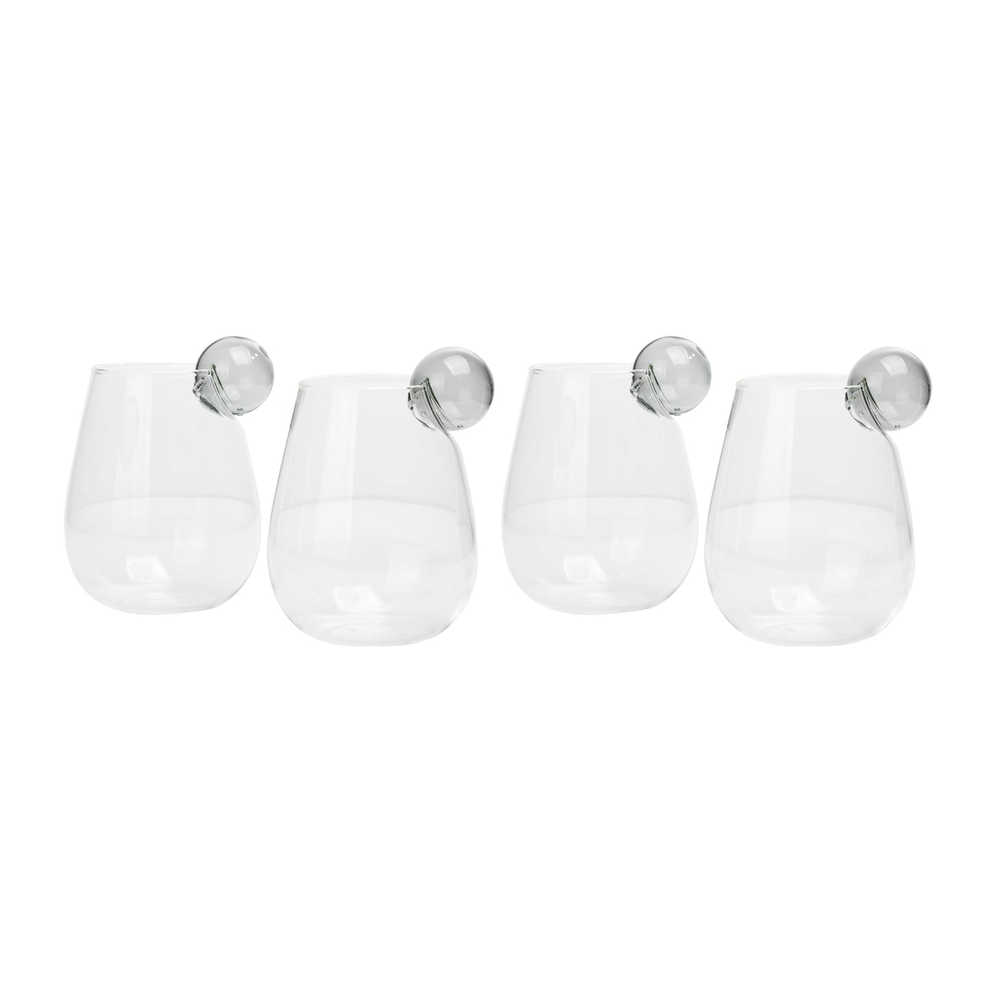 violette clear water glass - set of 4