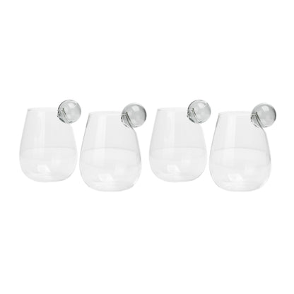 Violette Clear Water Glass - Set of 4